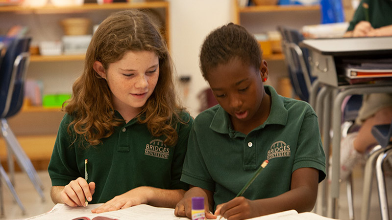 student admissions at bridges montessori